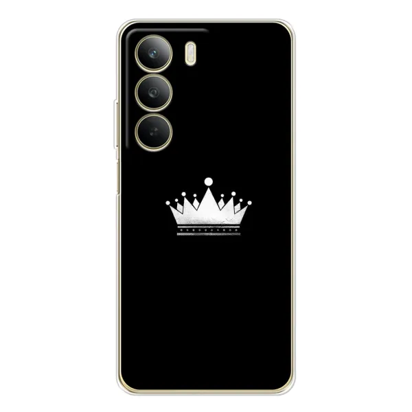 Чехол с рисунком «Белая корона» для Realme C71 Чехол с рисунком «Белая корона» для Realme C71