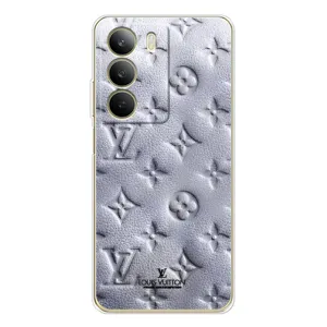 Текстурный Чехол Louis Vuitton для С71 (Белый ЛВ)