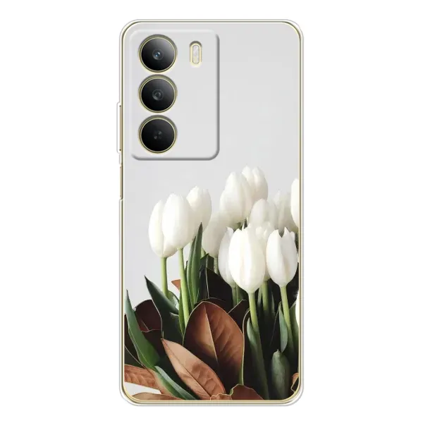 Чехол с рисунком «Букет тюльпанов» для Realme C71