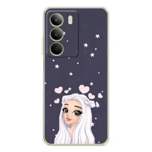 Чохол Стильні дівчата на Realme C71 (Дівчина та серця)