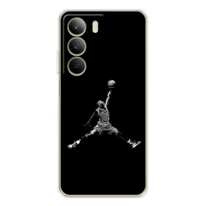Силиконовый Чехол Nike Air Jordan на С71 (Джордан)