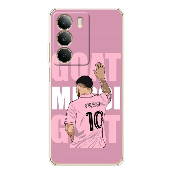 Чехол с рисунком «GOAT MESSI» для Realme C71 Чехол с рисунком «GOAT MESSI» для Realme C71