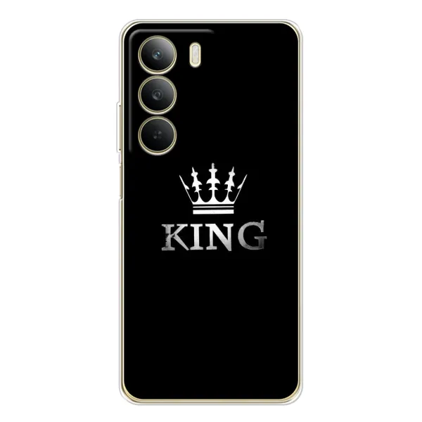 Чехол с рисунком «KING» для Realme C71 Чехол с рисунком «KING» для Realme C71