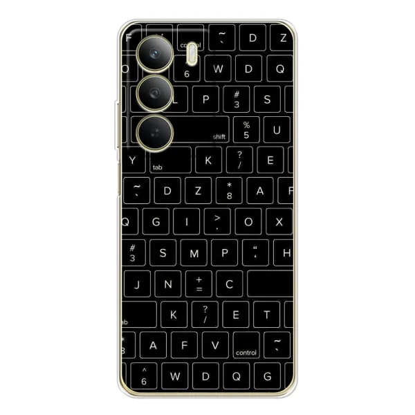 Чехол с рисунком «Клавиатура» для Realme C71