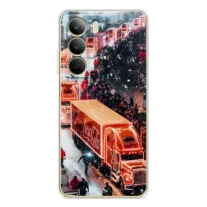 Чехлы на Новый Год Realme C71 (Кока Кола)