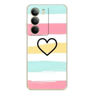 Чехлы с тематикой "Маленькие Сердечки" на Realme C71 (Красивое сердечко)