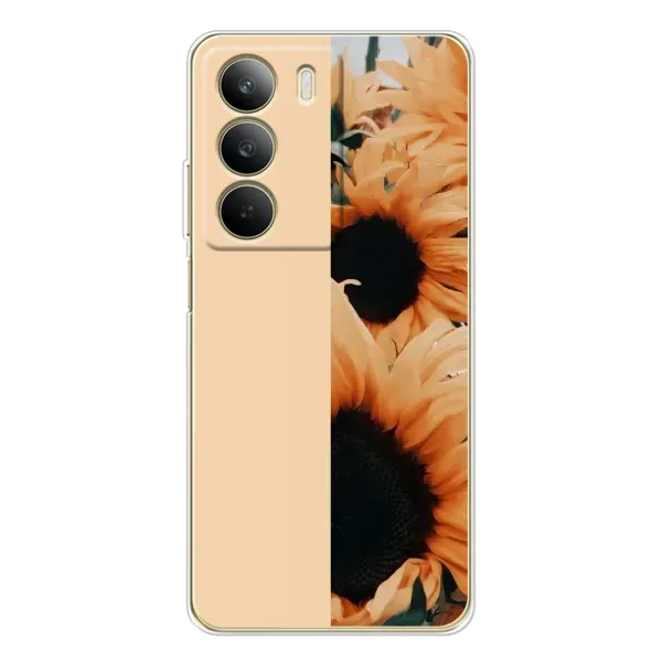 Чехол с рисунком «Красивые подсолнухи» для Realme C71 Чехол с рисунком «Красивые подсолнухи» для Realme C71