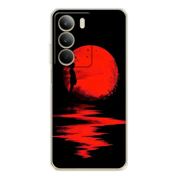 Чехол с рисунком «Красный Закат» для Realme C71
