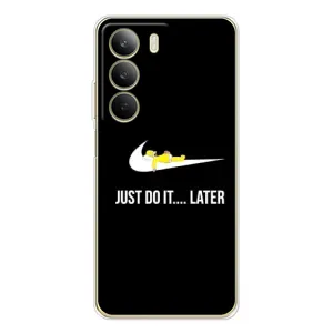 Силиконовый Чехол на Realme C71 с картинкой Nike (Later)