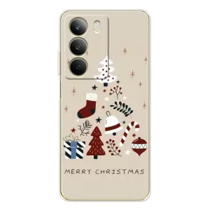 Чехол Санта Клаус для Realme C71 (Merry Christmas)