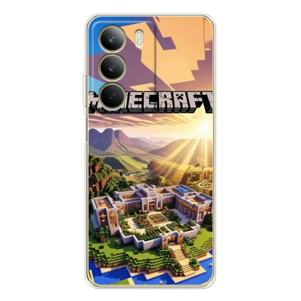 Чехол с рисунком «MINECRAFT» для Realme C71