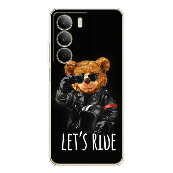 Чехол с рисунком «Модный Мишка» для Realme C71