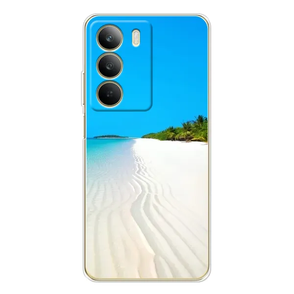 Чехол с рисунком «Море песок» для Realme C71