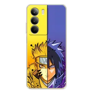 Купить Чехлы на телефон с принтом Anime для Realme C71 (Naruto Vs Sasuke)