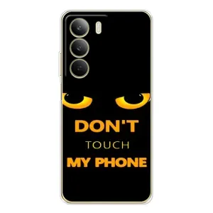 Чохол з Прикольним Принтом на Realme C71 (Не чіпай мій телефон)