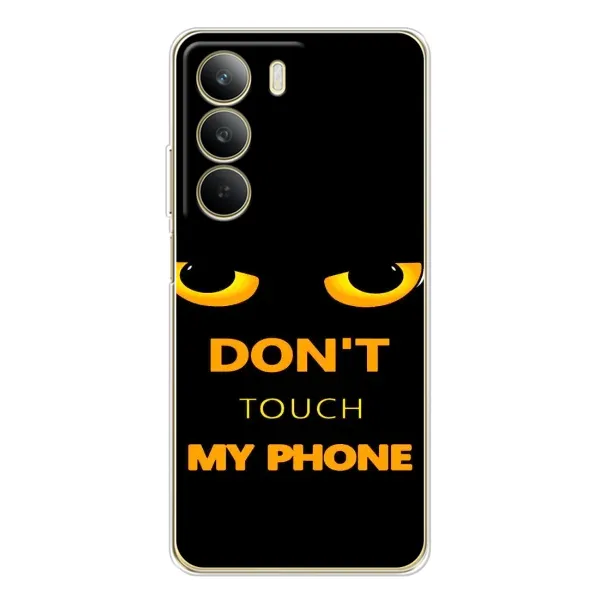 Чехол с рисунком «Не трогай мой телефон» для Realme C71 Чехол с рисунком «Не трогай мой телефон» для Realme C71