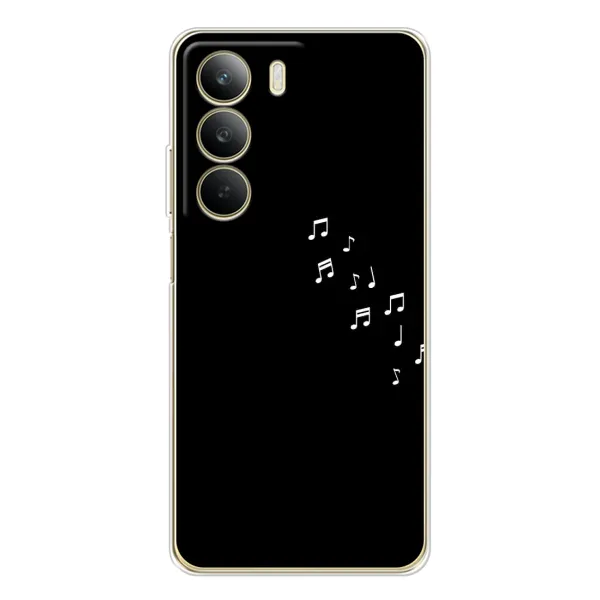 Чехол с рисунком «Ноты» для Realme C71 Чехол с рисунком «Ноты» для Realme C71