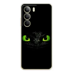 Чехол дракон Беззубик для Realme C71 (Глаза Беззубика)