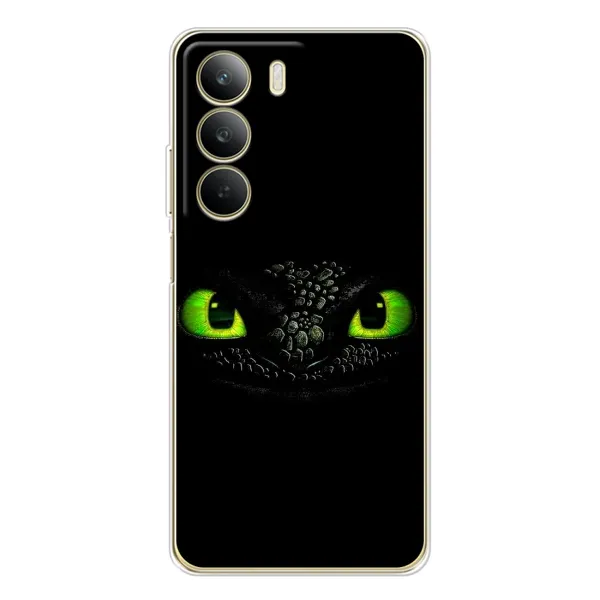 Чехол с рисунком «Глаза Беззубика» для Realme C71