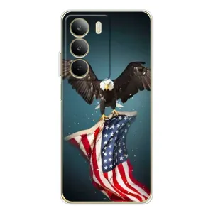 Чохол Прапор USA для Realme C71 (Орел і прапор)