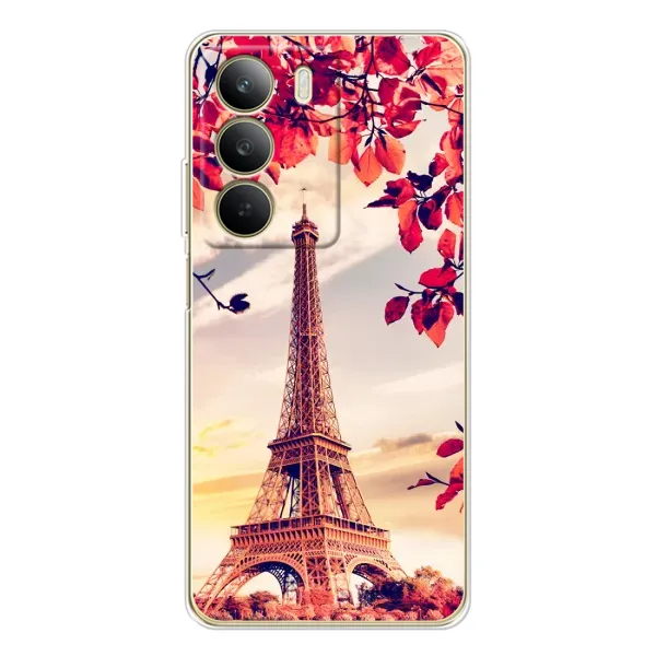 Чехол с рисунком «Paris photo» для Realme C71 Чехол с рисунком «Paris photo» для Realme C71
