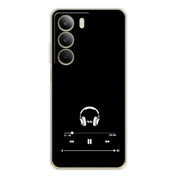 Чехол с рисунком «Плеер» для Realme C71 Чехол с рисунком «Плеер» для Realme C71