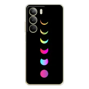 Чехол (ТПУ) с планетами на Realme C71 (Полнолуние)