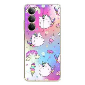 Чохол Unicorn на Realme C71 (Веселка і Єдинорог)