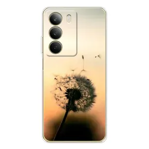 Силиконовый Чехол с одуванчиками на Realme C71 (Роздумаханый одуванчик)
