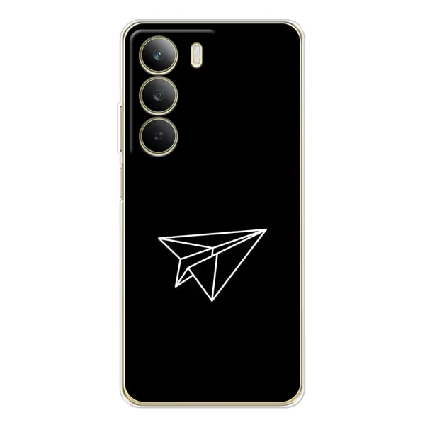 Чехол с рисунком «Самолетик» для Realme C71 Чехол с рисунком «Самолетик» для Realme C71