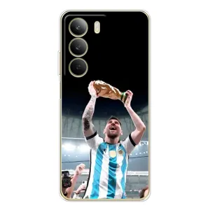 Чохли Лео Мессі Аргентина для Realme C71 (Щасливий Мессі)
