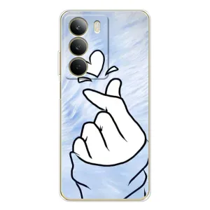 Чехлы (Знак сердечка) на Realme C71 (Сердечка знак)