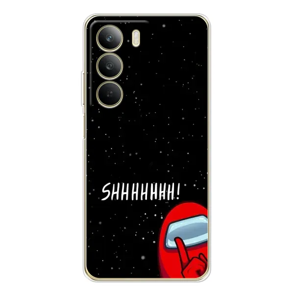 Чехол с рисунком «SHHHHH» для Realme C71 Чехол с рисунком «SHHHHH» для Realme C71