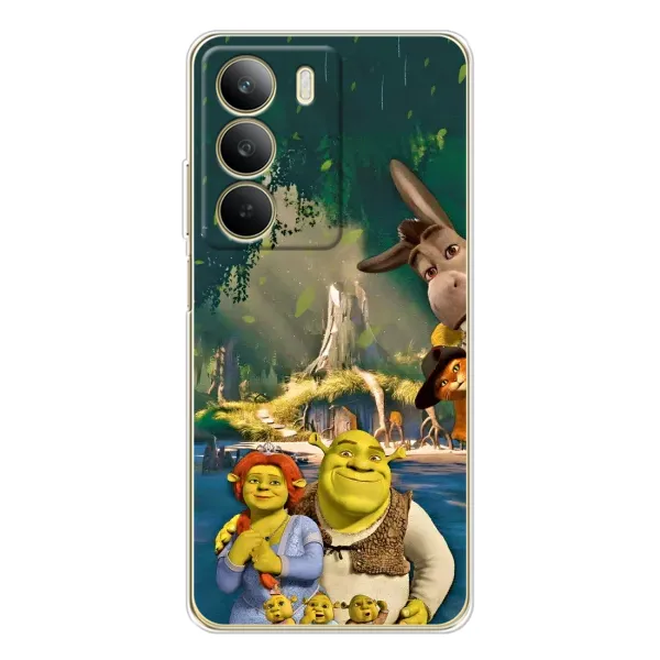 Чехол с рисунком «Шрек и Фиона» для Realme C71 Чехол с рисунком «Шрек и Фиона» для Realme C71