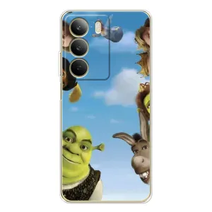 Печатный чехол с принтом Шрек для Realme C71 (Герои Шрек)
