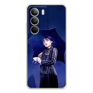 Чехлы с принтом Уэнсдей на Realme C71 (Уэнсдей с зонтом)