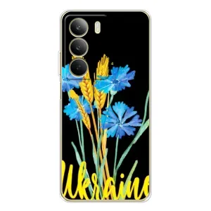 Чохол на Realme C71 (Український дизайн) (Україна в квітах)
