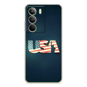Чохол Прапор USA для Realme C71 (USA)