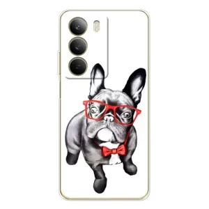 Бампер для Realme C71 з картинкою "Песики" (В окулярах)