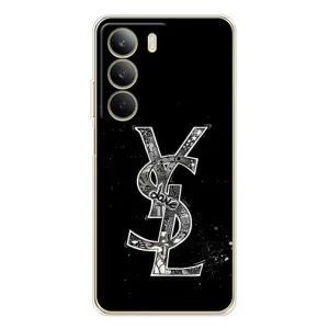 Чохол (Dior, Prada, YSL, Chanel) для Realme C71 (YSL)