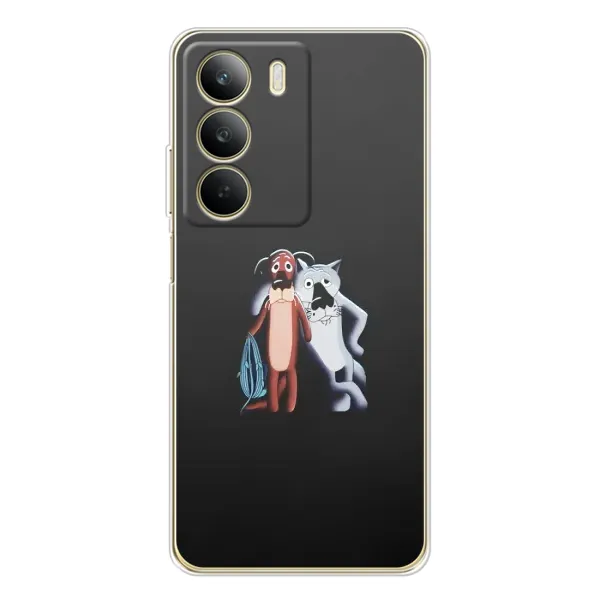 Чехол с рисунком «Шо, опять» для Realme C71