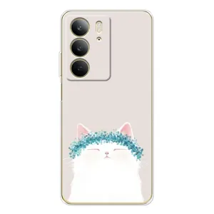 Чохол на тематику: Коти для Realme C73 5G (Білий котик)