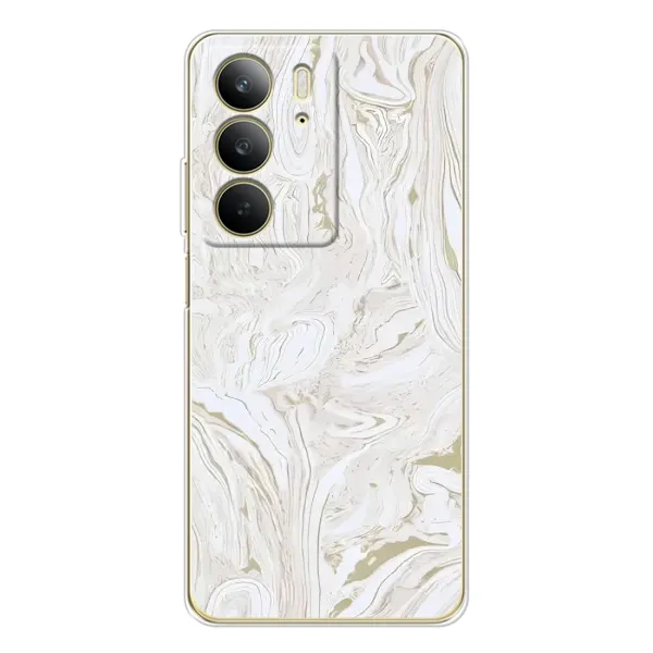 Чехол с рисунком «белый мрамор» для Realme C73 5G Чехол с рисунком «белый мрамор» для Realme C73 5G