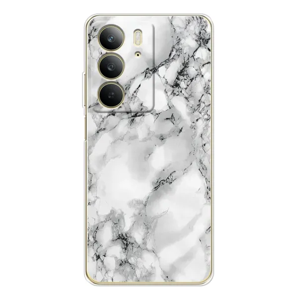 Чехол с рисунком «Белый мрамор» для Realme C73 5G Чехол с рисунком «Белый мрамор» для Realme C73 5G