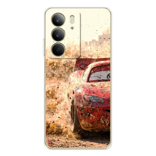 Чехол с рисунком «Маквин в грязи» для Realme C73 5G Чехол с рисунком «Маквин в грязи» для Realme C73 5G