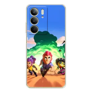 Силиконовый Чехол на Realme C73 5G с картинкой Brawl Stars (Бравел Старс)