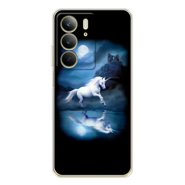 Чехол с рисунком «Единорог» для Realme C73 5G Чехол с рисунком «Единорог» для Realme C73 5G