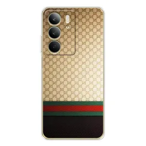Чехлы Бренд GUCCI для Realme C73 5G (Фон Гуччи)