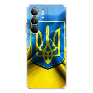 Чехол с картинкой (Патриотический ГЕРБ) на Realme C73 5G (Герб и Флаг Украины)