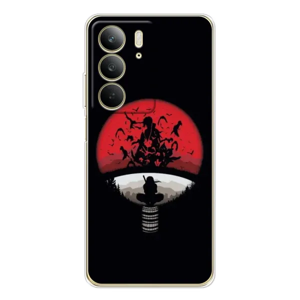 Чехол с рисунком «Итачи на черном» для Realme C73 5G Чехол с рисунком «Итачи на черном» для Realme C73 5G